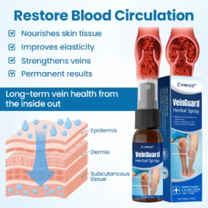 Cvreoz® VeinGuard Herbal Spray-Visible Results in 7 Days or Less