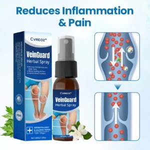 Cvreoz® VeinGuard Herbal Spray-Visible Results in 7 Days or Less