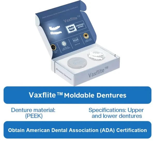 VAXFLITE™ Moldable Dentures