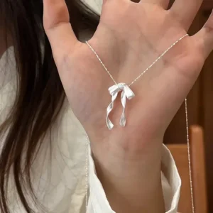 Women Butterfly Sweet Lady Ribbon Jewelry